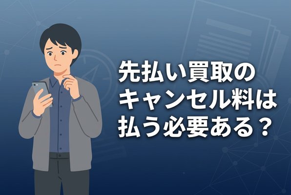 先払い買取のキャンセル料は払う必要ある？