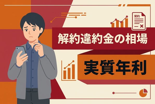 先払い買取のキャンセル料の相場と実質年利