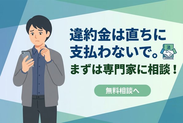 まとめ：先払い買取のキャンセル料はすぐに払わず専門家に相談してください