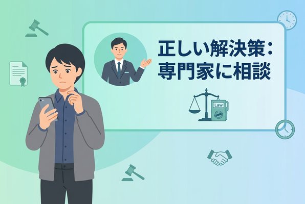 先払い買取を利用した場合の正しい解決策:弁護士・司法書士に相談する