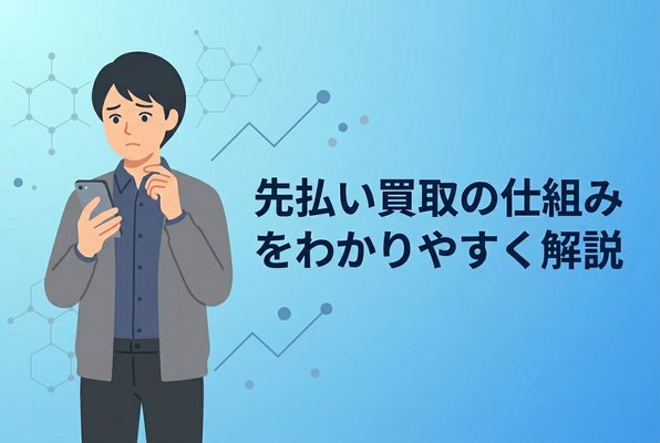 先払い買取の仕組みをわかりやすく解説