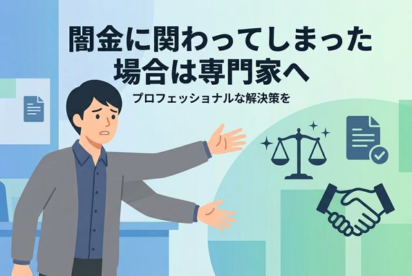 闇金に関わってしまった場合は専門家へ